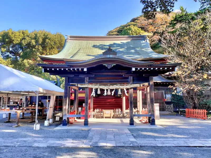 Wakamiya (lower shrine) of Tsurugaoka Hachimangu in Kamakura